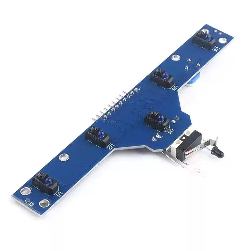 Five Channel Infrared Detection Tracing Photoelectric Sensor Tracking Module