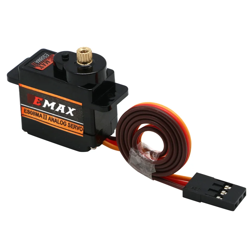 1 / 2 pz Emax ES08MA II Mini Metal Gear Servo analogico 12g/ 2.0kg/ 0.12 Sec Mg90S per RC Car Truck Crawler Servo RC Accessorie