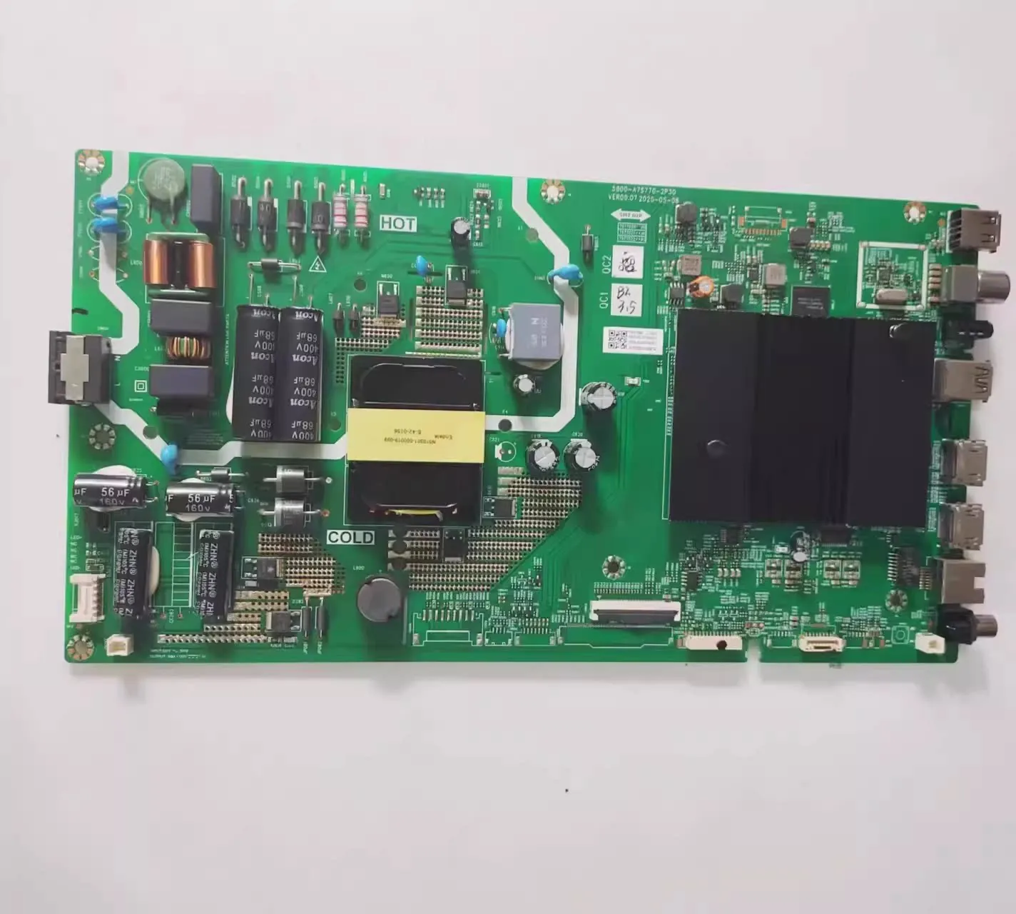 TV Main Board Replacement Part for 55M9S 50V40 55V60 55V40 55P3D A20 50K30 Model 5800 A7S770 2P30 Compatible Universal