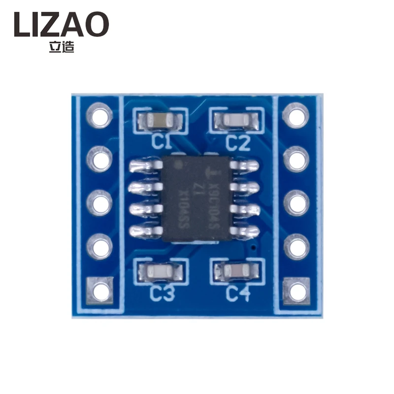 LIZAO X9C104 Digital Potentiometer Module 5V 40Ω-100KΩ 100 Steps Adjustable Bridge Balance for Arduino DIY Projects