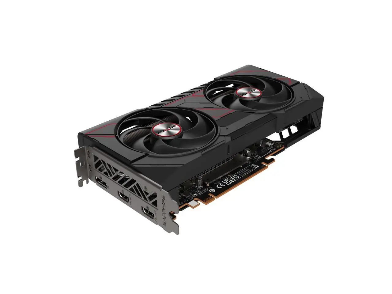 SAPPHIRE PULSE Radeon RX 9060 XT Graphics Card 11350-03-20G
