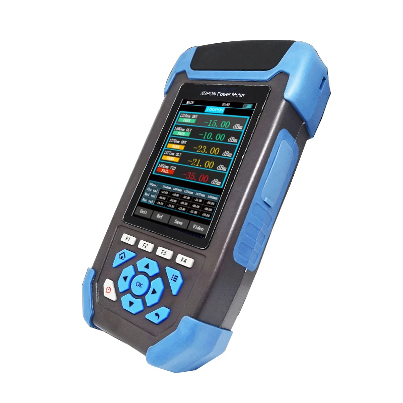 JW3239C 10G PON Power Meter EXFO XG/XGS-PON 1270/1310/1490/1550/1577nm, comprimento de onda Network Tester, ferramentas FTTH, equipamento de fibra