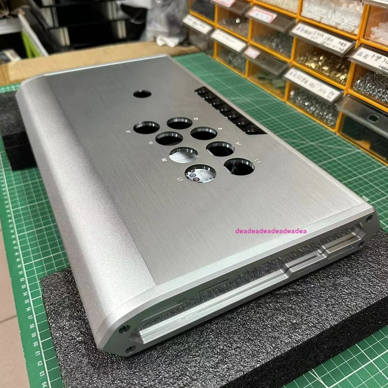 Starry Sky Rocker hitbox three and Shimizu arcade King of Fighters Street Fighter Iron Fist aluminum alloy frame flap