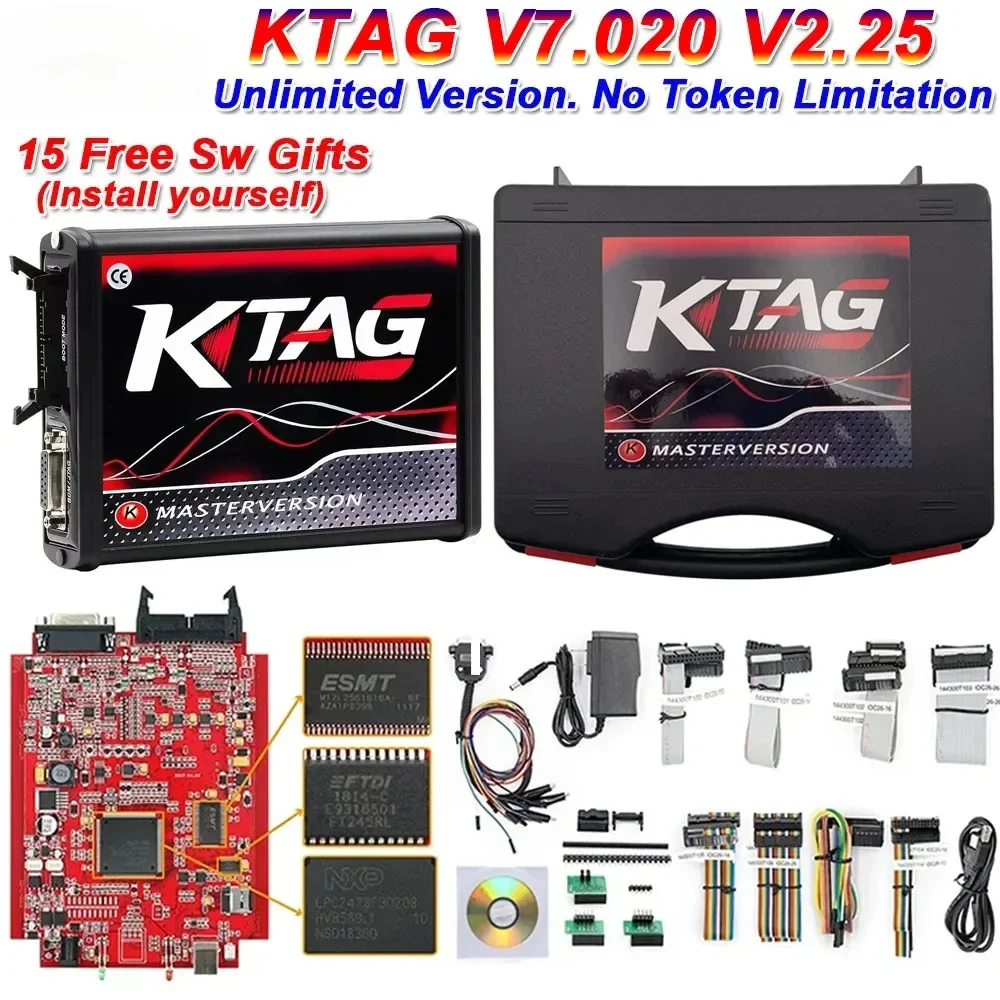 programmeur-ecu-ktag-2024-ktag-v7020-v225-pcb-rouge-ecu-europeen-points-illimites-reseau-en-ligne-kess-v5017