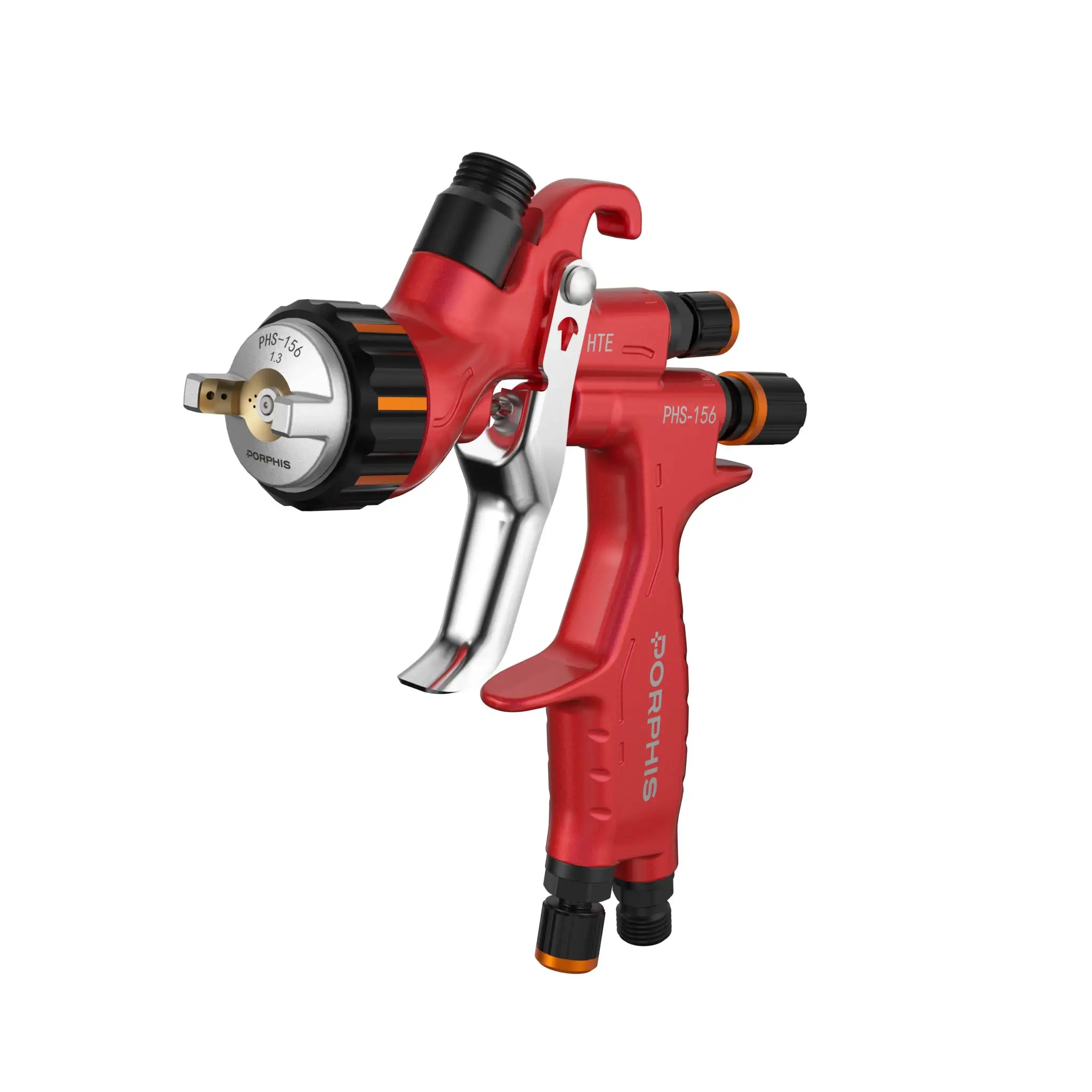 

Original PORPHIS HVLP 1.3mm Spray Gun PHS-156 as automotive paintings pistol for Car primer/base coat painting&furniture DIY
