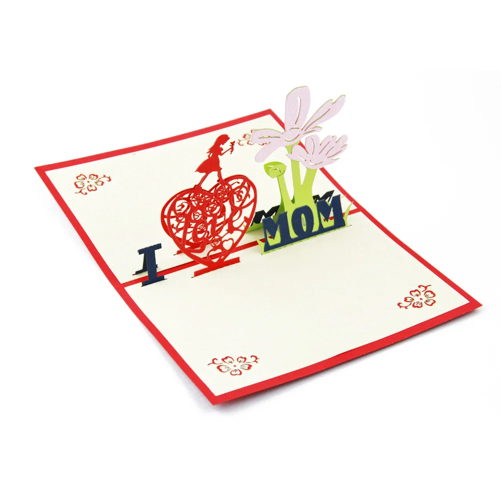 3D Up Greeting Handmade Gift for Mother's Day Up Cards Greeting Cards 3D Greeting Cards Gift Cards Mother Day Cards