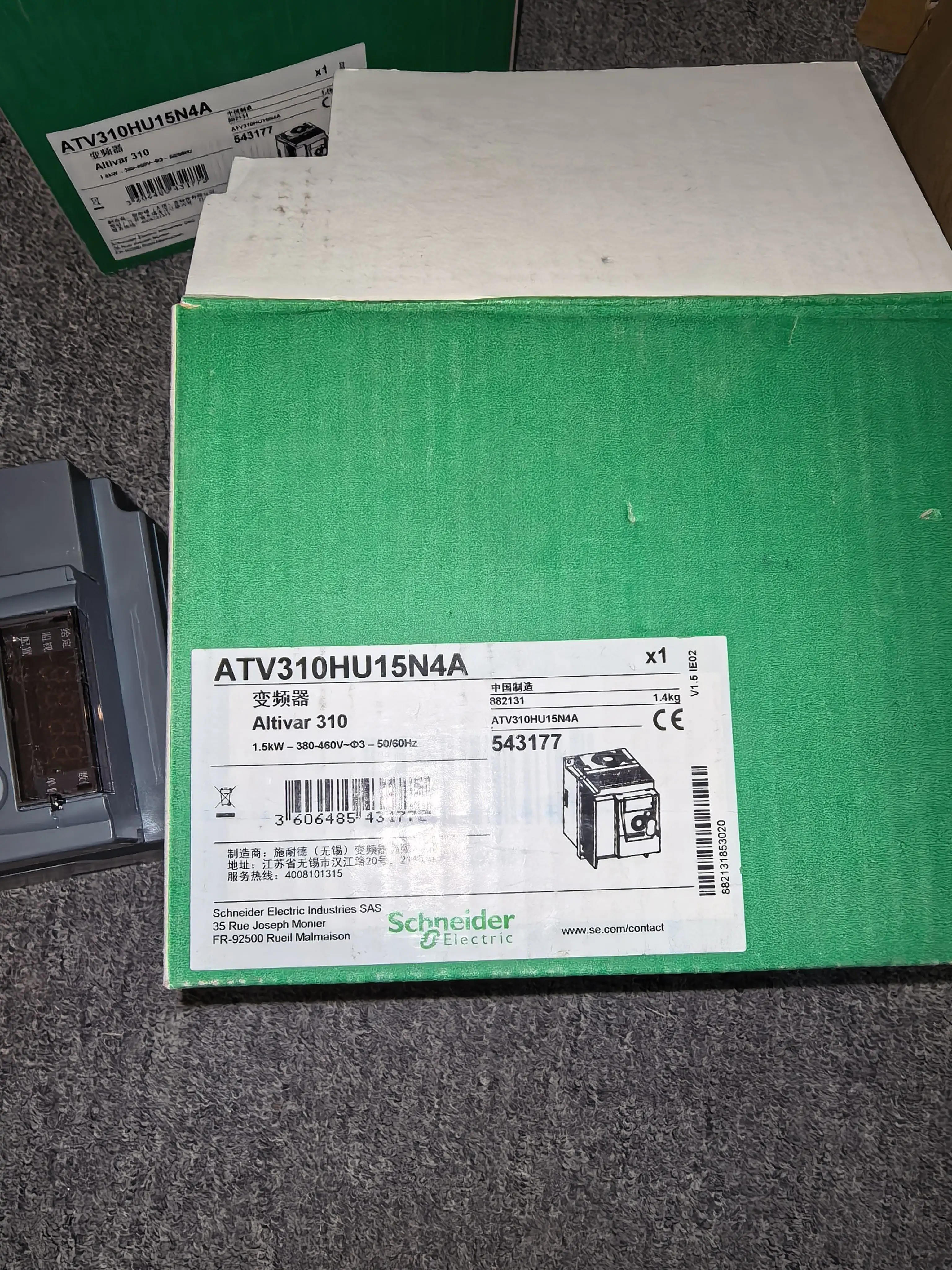 Schneider Universal ATV310HU15N4A Variable Frequency Drive (VFD) for Electrical Engineering And Automation  in stock