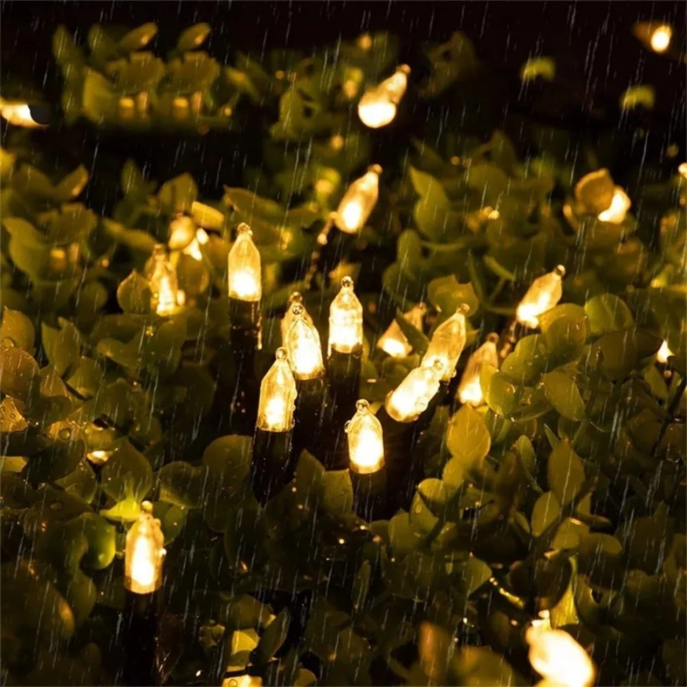 

Multicolored Fairy Christmas Tree Lights Waterproof Battery Operated LED String Lights Green Wire Mini String Light