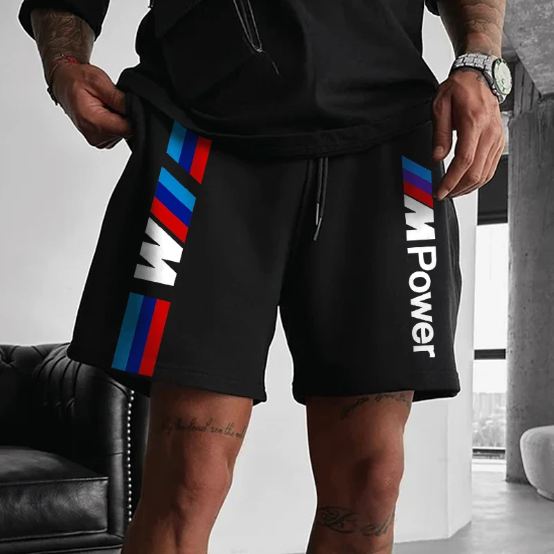 

BMW Summer New Motorcycle Shorts Men Breathable Sports Shorts BMW Quick Drying Hawaii Beach Shorts Extreme Sports Racing Shorts