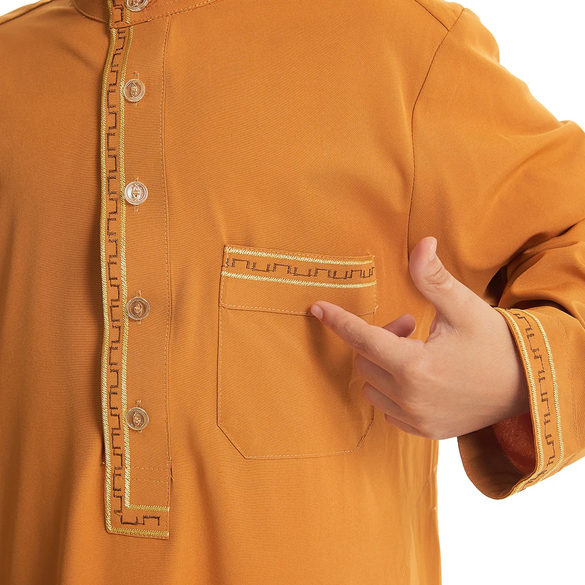 Turkish Muslim Kids Abaya Jubba Thobe Dress Boy Thobe Thawb Caftan for Children Islamic Clothing Long Robes Dress Dubai Arab