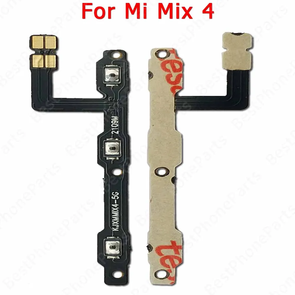 For Xiaomi Mi A1 5X A2 Lite 6X A3 Mix 2 2S Max 3 4 Spare Parts Side Button Volume Switch Power On Off Repair Key Flex Cable