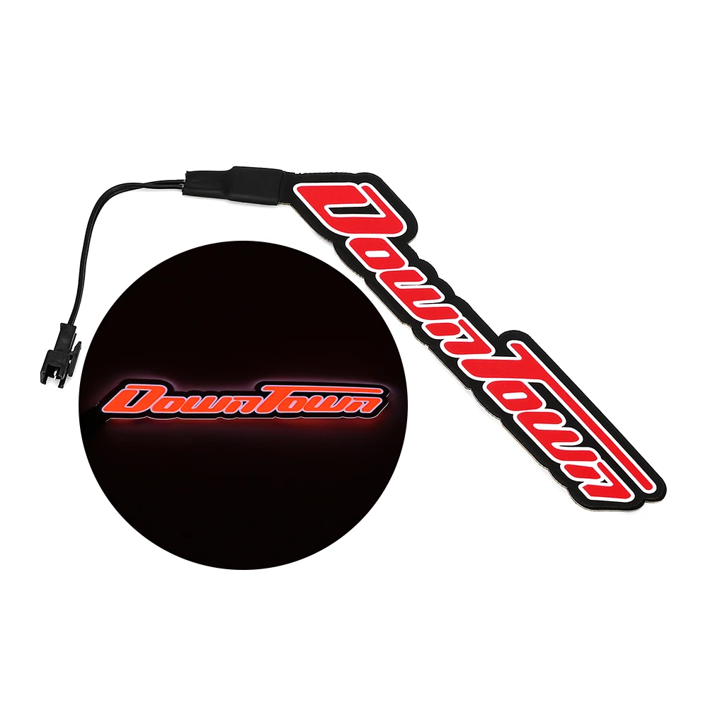 For KYMCO Downtown Sticker Motorcycle Logo Decal Emblem Sticker Waterproof Light lamp 125i 200i 300i 350i GT350 Body Decoration