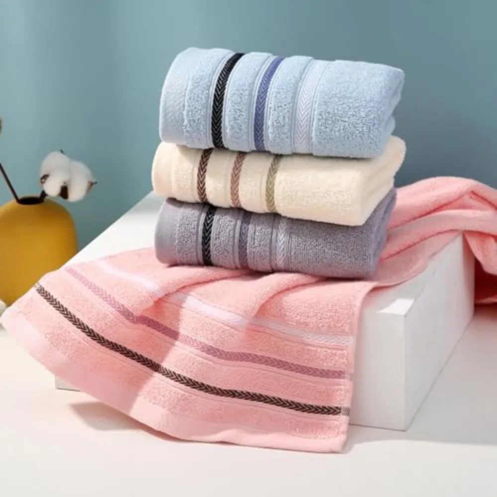 Pure Cotton Wash Cloths Face Cloths,Ultra Soft Cotton Blend Face Towel, Perfect for Sensitive Skin and Highly Absorbent