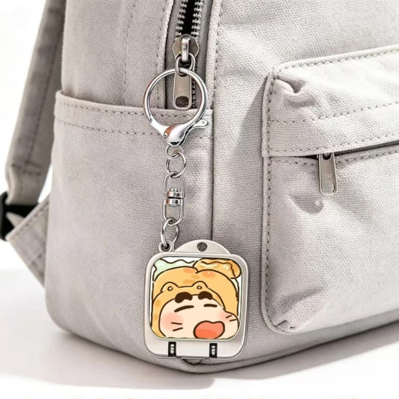 Neuer Crayon Shin-chan Nohara Shinnosuke 2D Kreativer Tragbarer Nagelknipser Anime-Merchandise Cartoon Mini-Nagelknipser Schlüsselanhänger – Detail 4