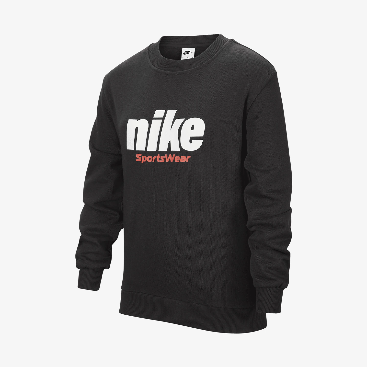 

Nike Official Genuine Autumn New Big Kid Simple Casual Printed Sport Sweatshirt HQ3744-045