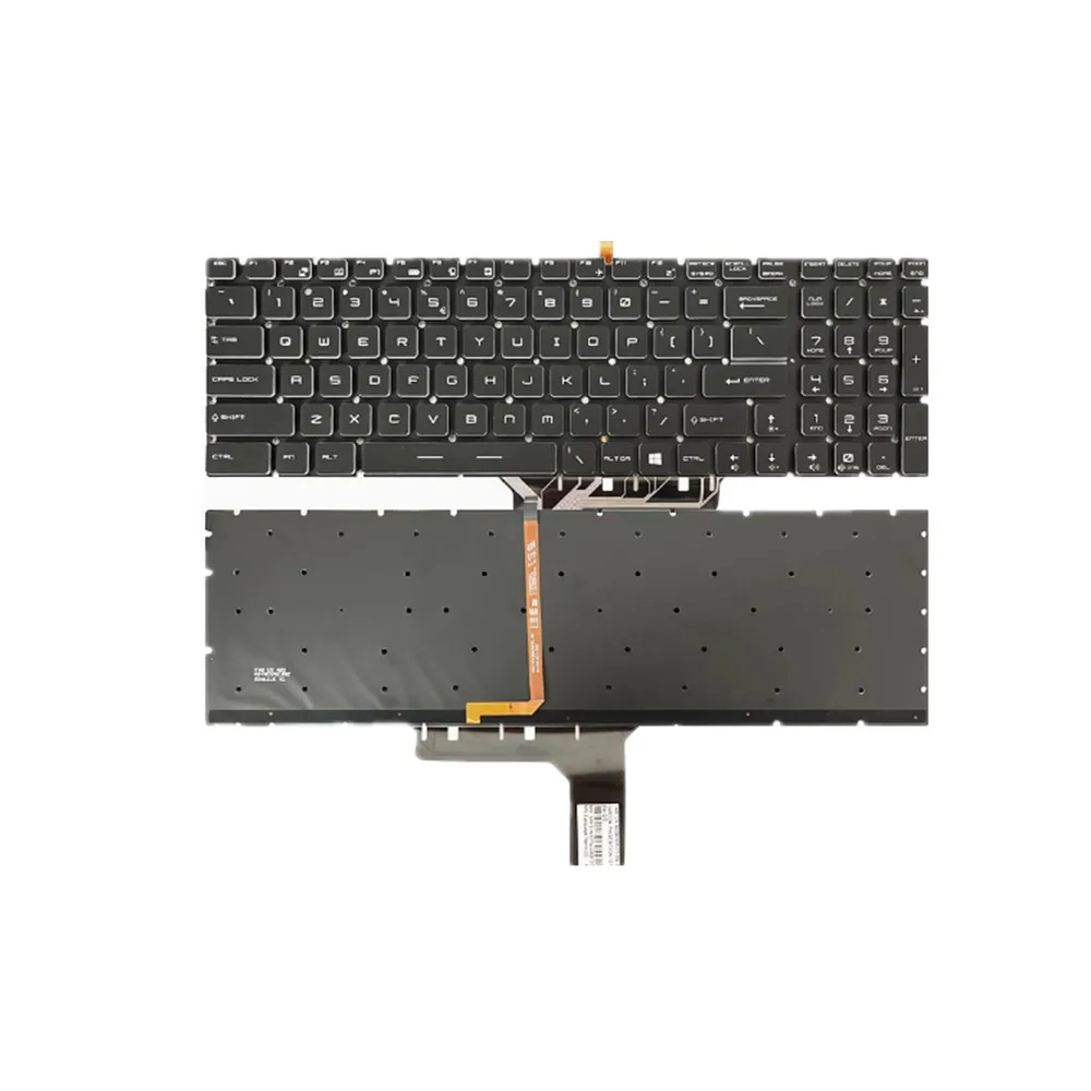 Laptop Keyboard For MSI GS73VR Stealth Pro 6RF 7RF (MS-17B1) 7RG (MS-17B3)  Black US United States Edition
