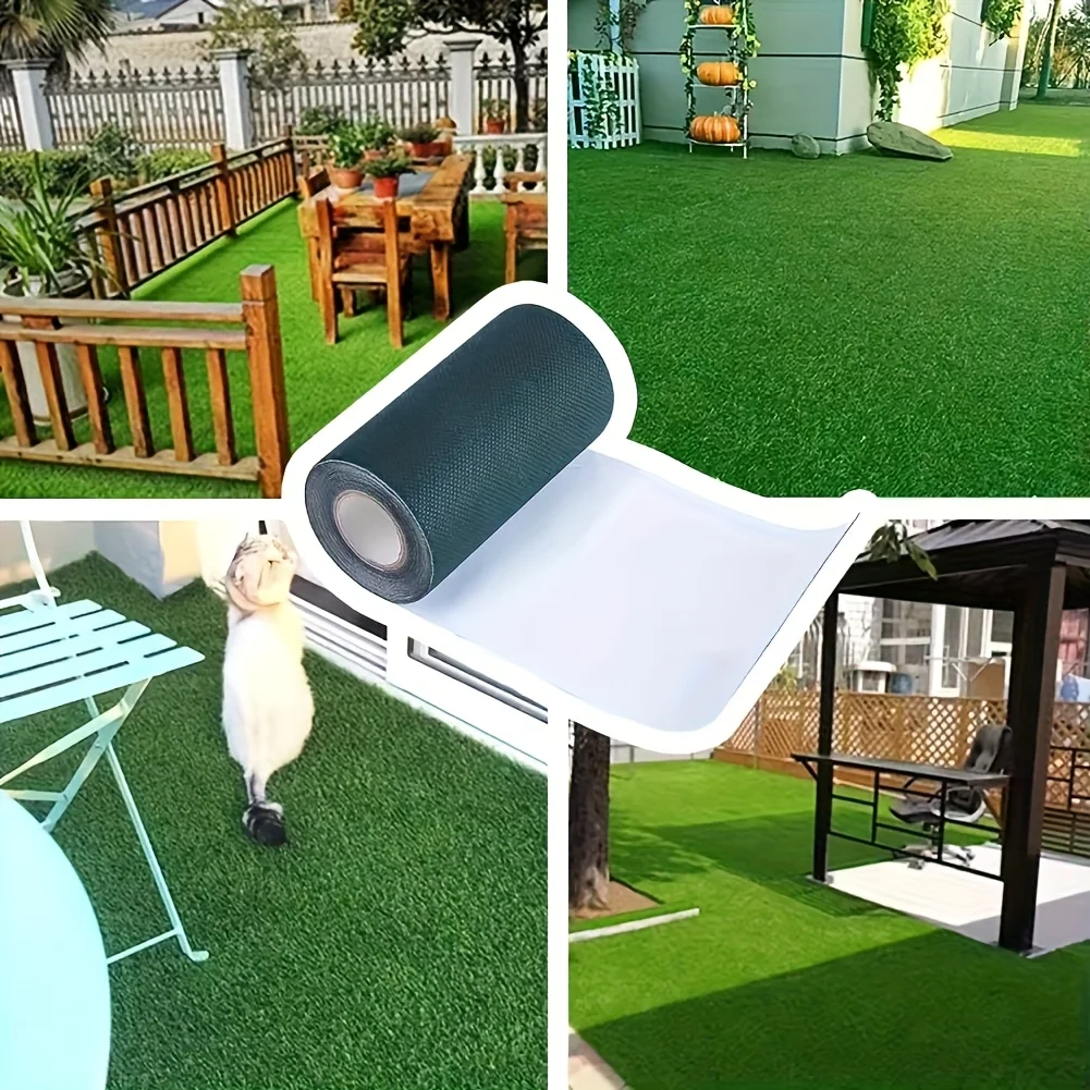 Non Woven Waterproof High‑Tack Double‑Sided Turf Seam Tape Wear‑Resistant Residue‑Free Self Adhesive Artificial Grass Joint Tape