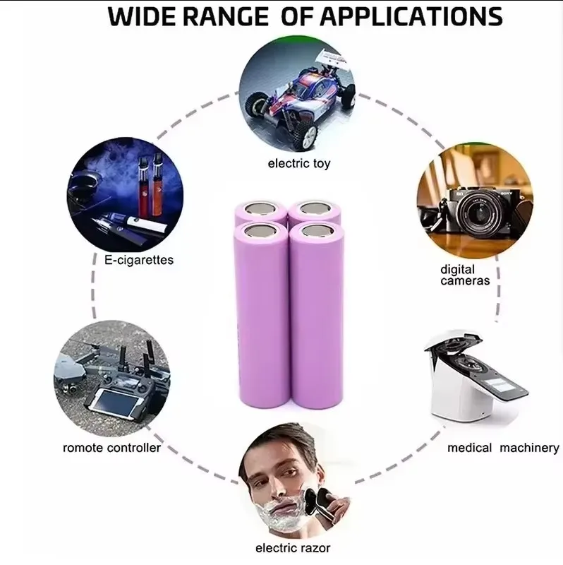 Rechargeable Battery 3.7V 3000mah 18650 30QINR 18650 20A Lithium Battery Suitable for Screwdriver Batteries