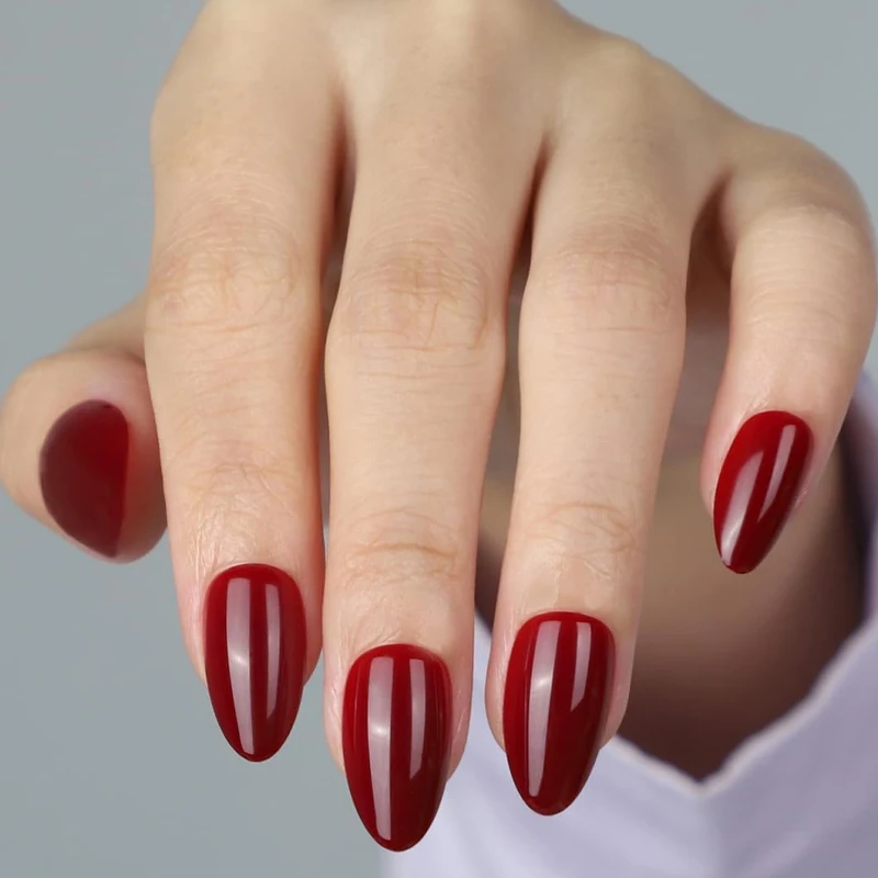 32-шт-Короткое-нажатие-на-ногтях-Миндалевидные-накладные-ногти-Дизайнерский-пресс-ручной-работы-на-ногтях-натуральная-смола-винно-красного-цвета-многоразовые-ногти-16-размеров