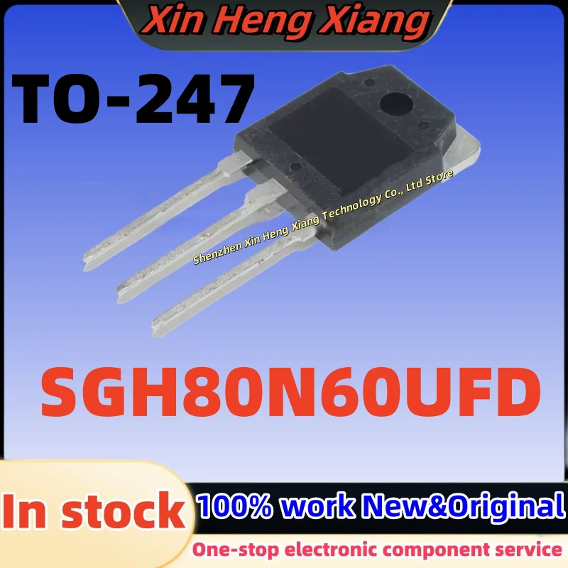 

(10pcs)SGH80N60 G80N60 80N60 G80N60UF SGH80N60UFD TO-247