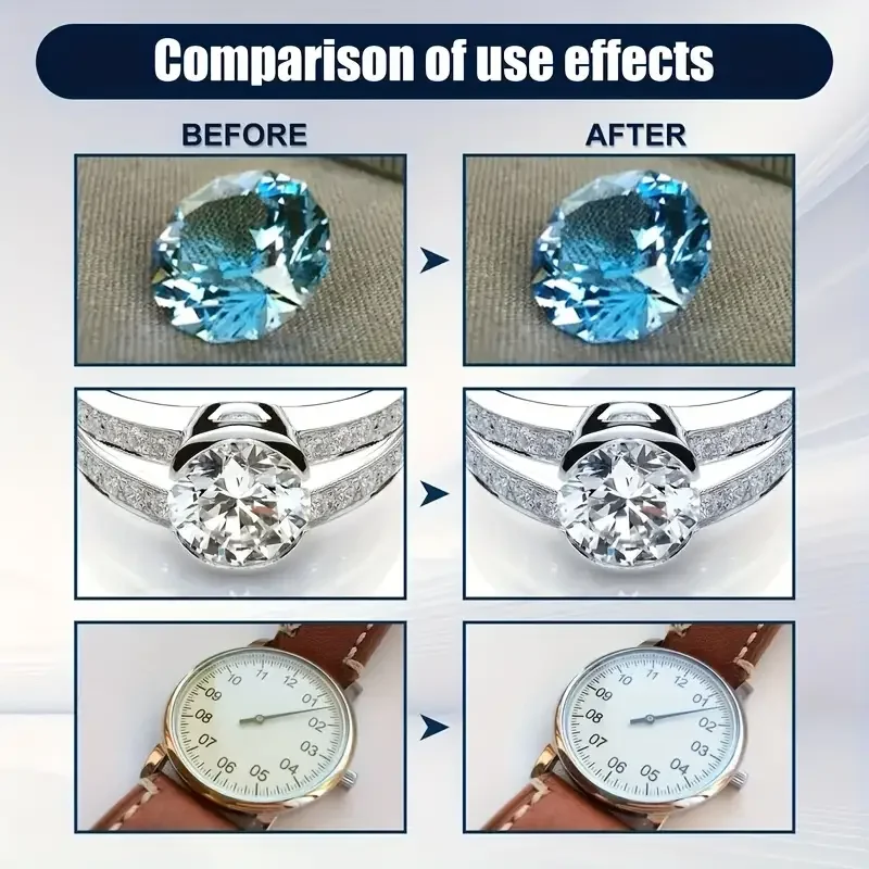 كريم تلميع المجوهرات الذهبية/الفضية: يزيل الأكسدة وتشويهها، ويستعيد اللمعان للخواتم/الأساور والعناية بالجواهر