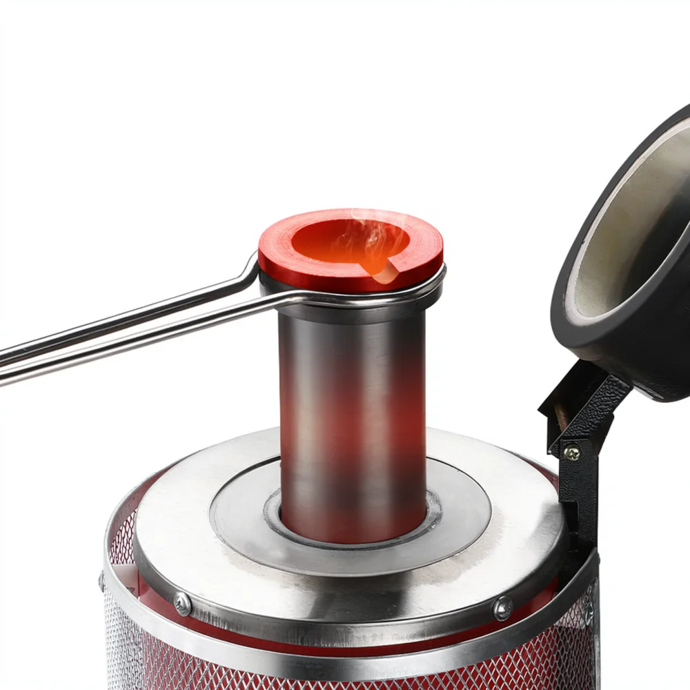 Industrial Graphite Crucible For Metal Melting Furnace Thermal Resistant Smelting Container Laboratory Casting Pot Tool