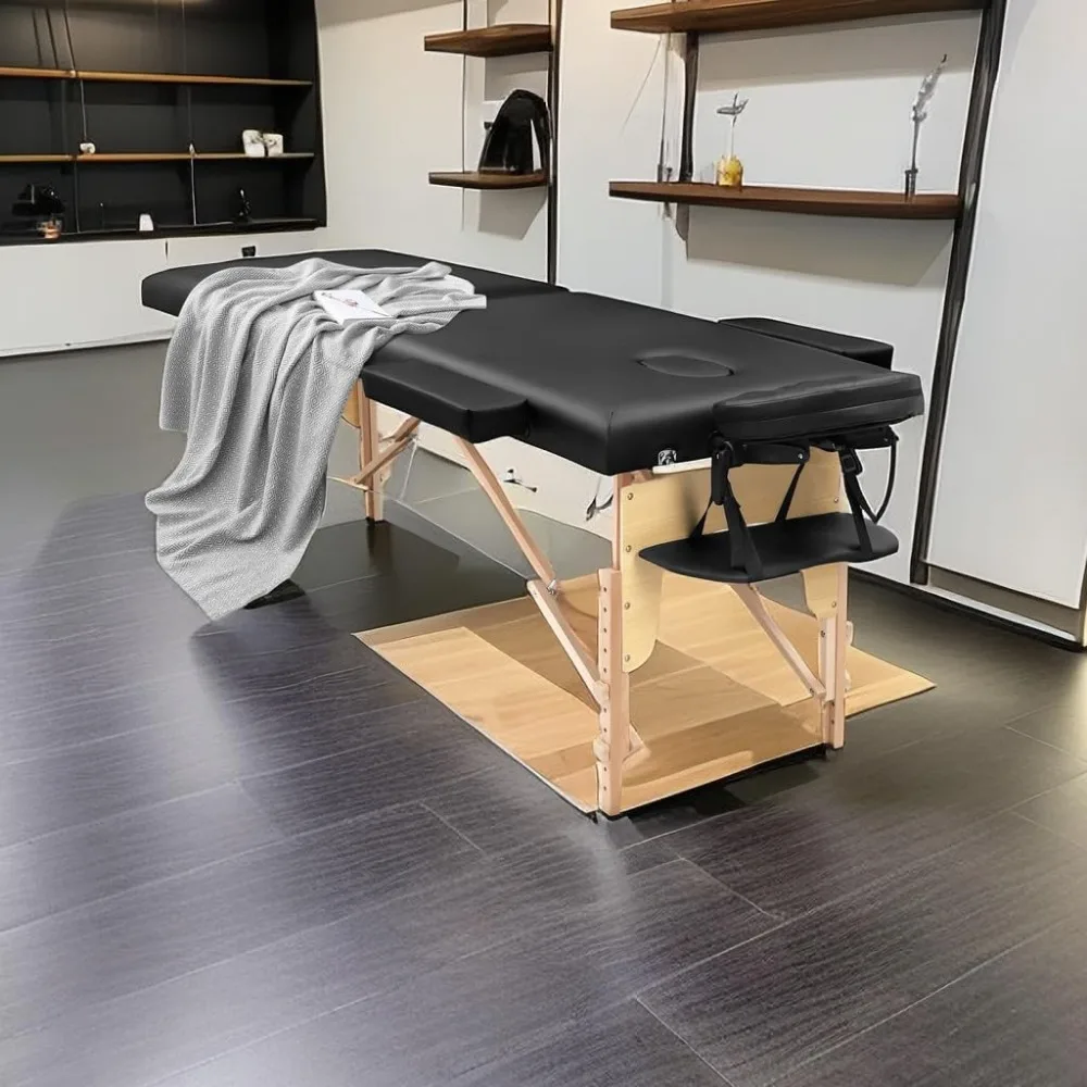 Professional Portable Massage Table - Adjustable Foldable Lash Bed for Spa, Tattoo, Facial, Physical Therapy image 4