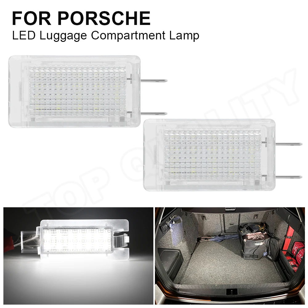 

LED Luggage Trunk Compartment Light For Porsche 964 986 987 996 993 997 GT Cayenne Carrera Boxster Glove Box Interior Lamp