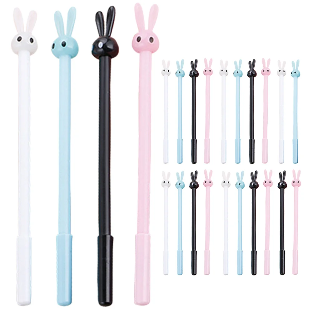 

24 Pcs for Long-eared Rabbit Water Ink Adorable Decorate