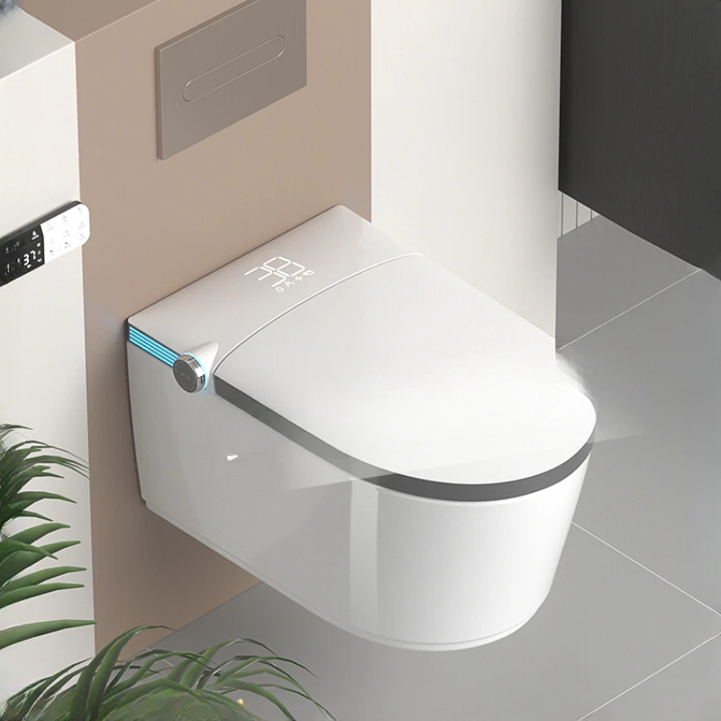 

Small apartment wall-mounted smart toilet non-hydraulic toilet UV sterilization antibacterial seat toilet