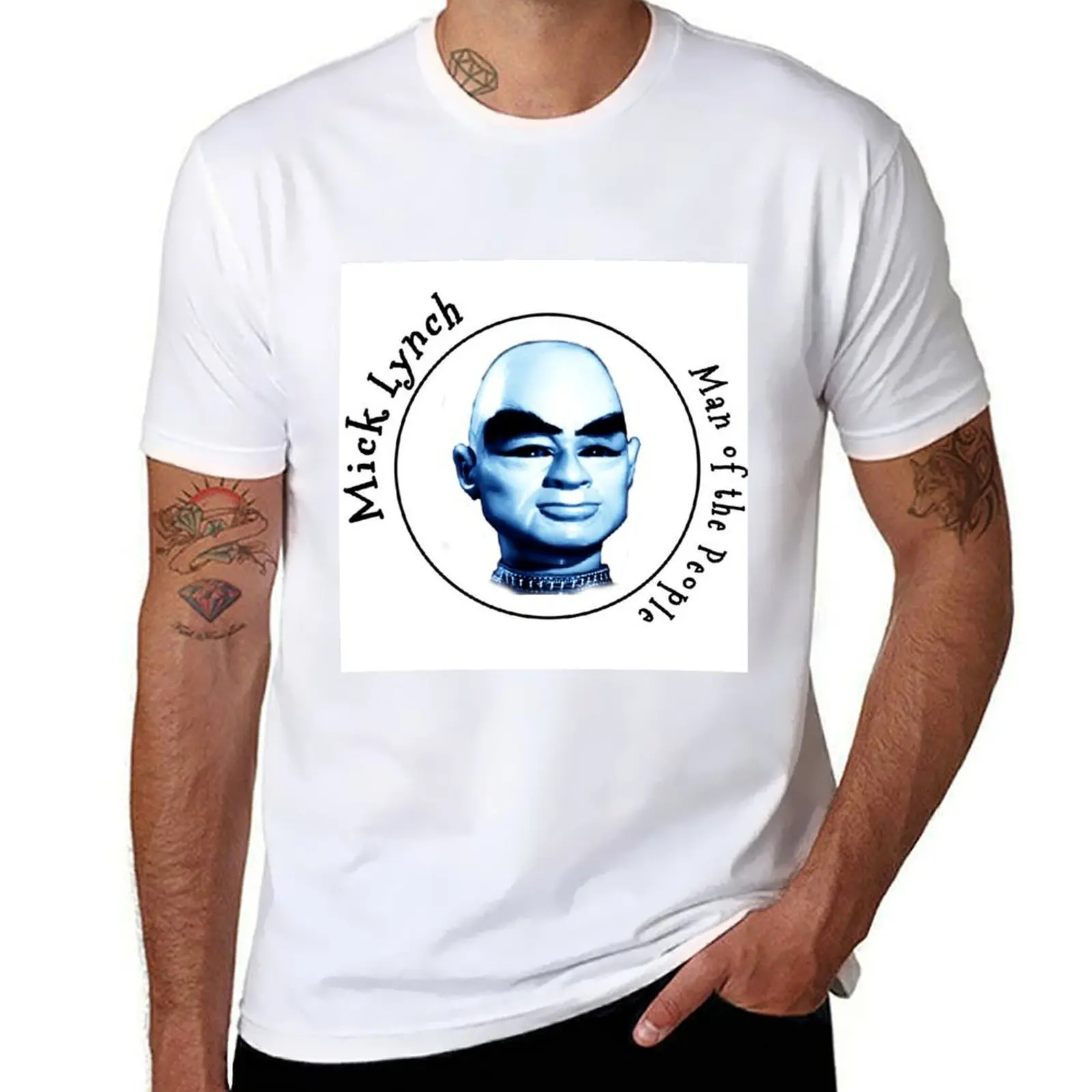 

Mick Lynch, Man of the People T-Shirt man t shirts graphic mens graphic t shirts T-Shirt