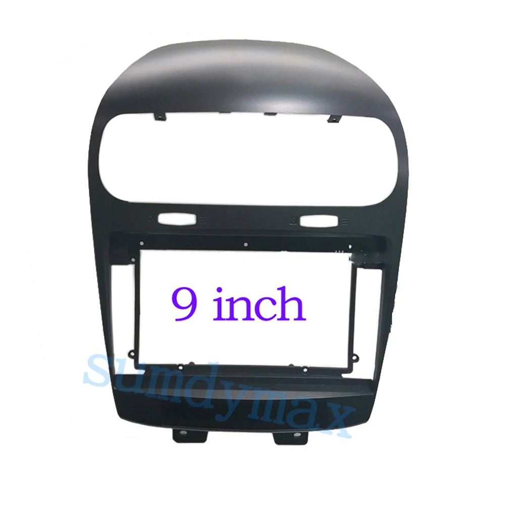 

car panel Trim Dashboard Panel Kit For Dodge Journey Fiat Leap Freemont 2012-2020 big screen 2 Din android Car Radio Fascia