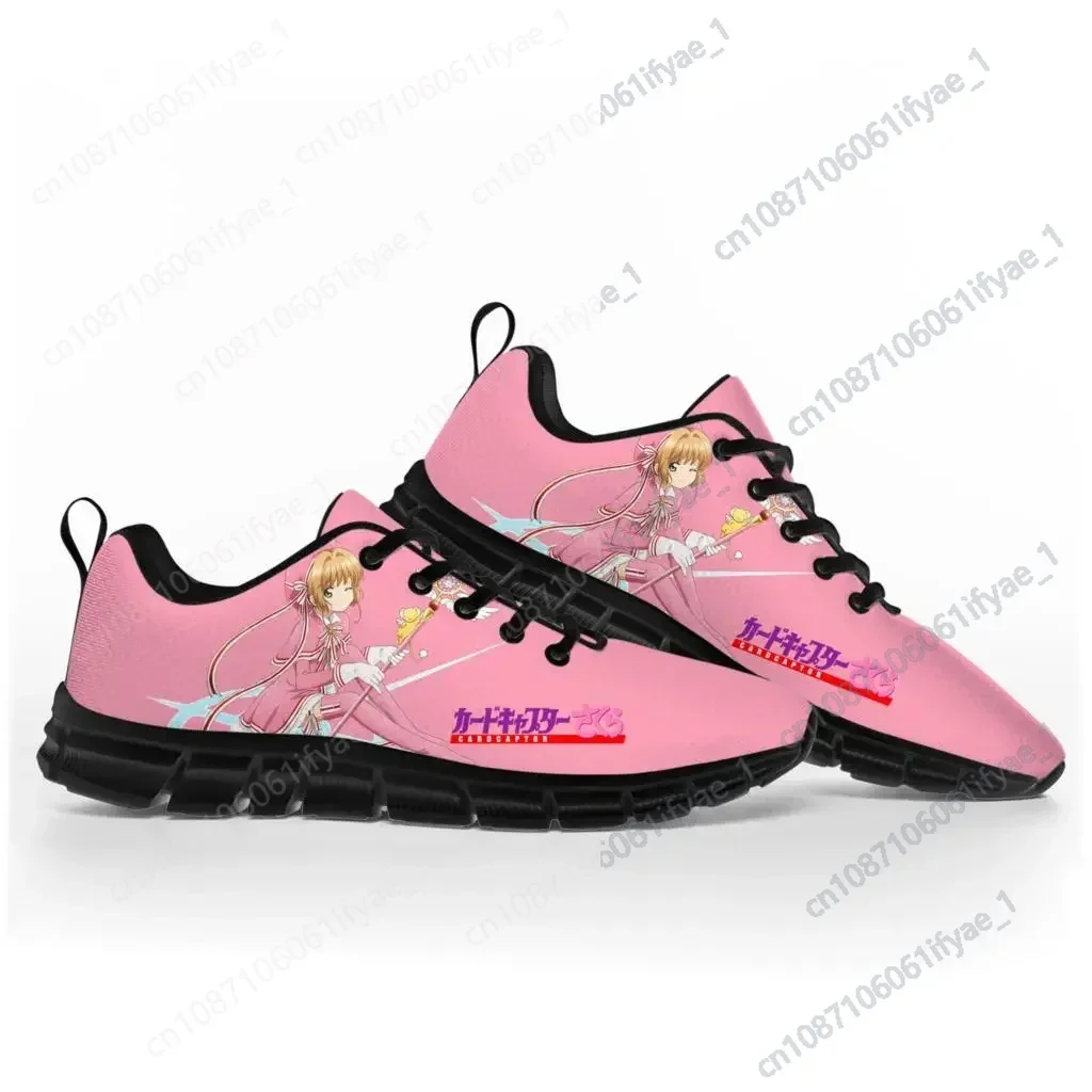 

Anime Cardcaptor Sakura Kinomoto Sports Shoes Mens Womens Teenager Kids Children Sneakers Custom High Quality Casual Couple Shoe