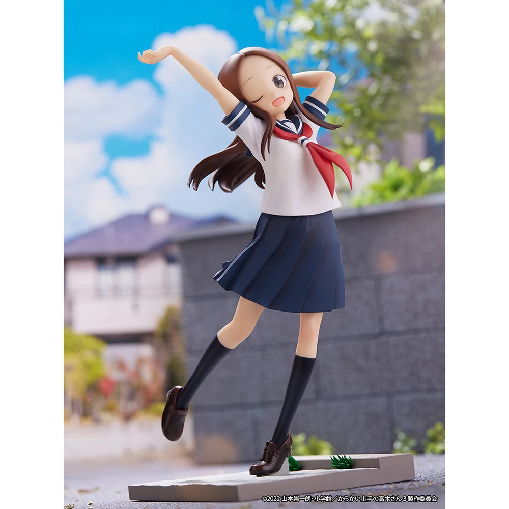 In Stock FuRyu Tenitol Teasing Master Takagi-san Takagi-san JK Bishoujo Anime Figure Collectible Model Toy Gift