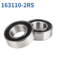 2pcs Bicycle Wheel Hub Bearings 16x31x10mm Steel Bike Rear Front Bear 163110 2RS Bead Frame For Cycling Repairing Tool Accessory
