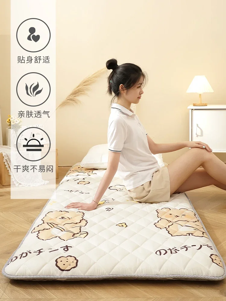 Sleeping floor bunk special sleeping mat, soft mattress, student dormitory mattress, foldable single sponge mattress, rental art