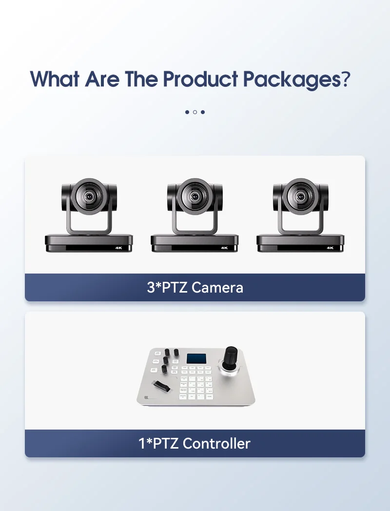 Anywii IP POE PTZ Controller 4k Live Stream Ptz Camera Set Hdm I Sdi Rj45 Lan Ndi 4k Ptz Broadcast Camera for Church Live Event