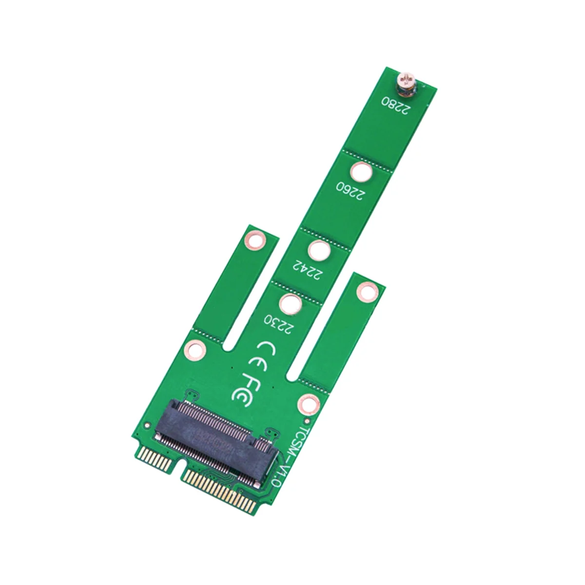M.2 NGFF ไปเป็น mSATA อะแดปเตอร์การ์ด mSATA SSD เพื่อ M.2การ์ดอะแดปเตอร์ไดรฟ์แบบ Solid State M.2การ์ดแปลง NGFF