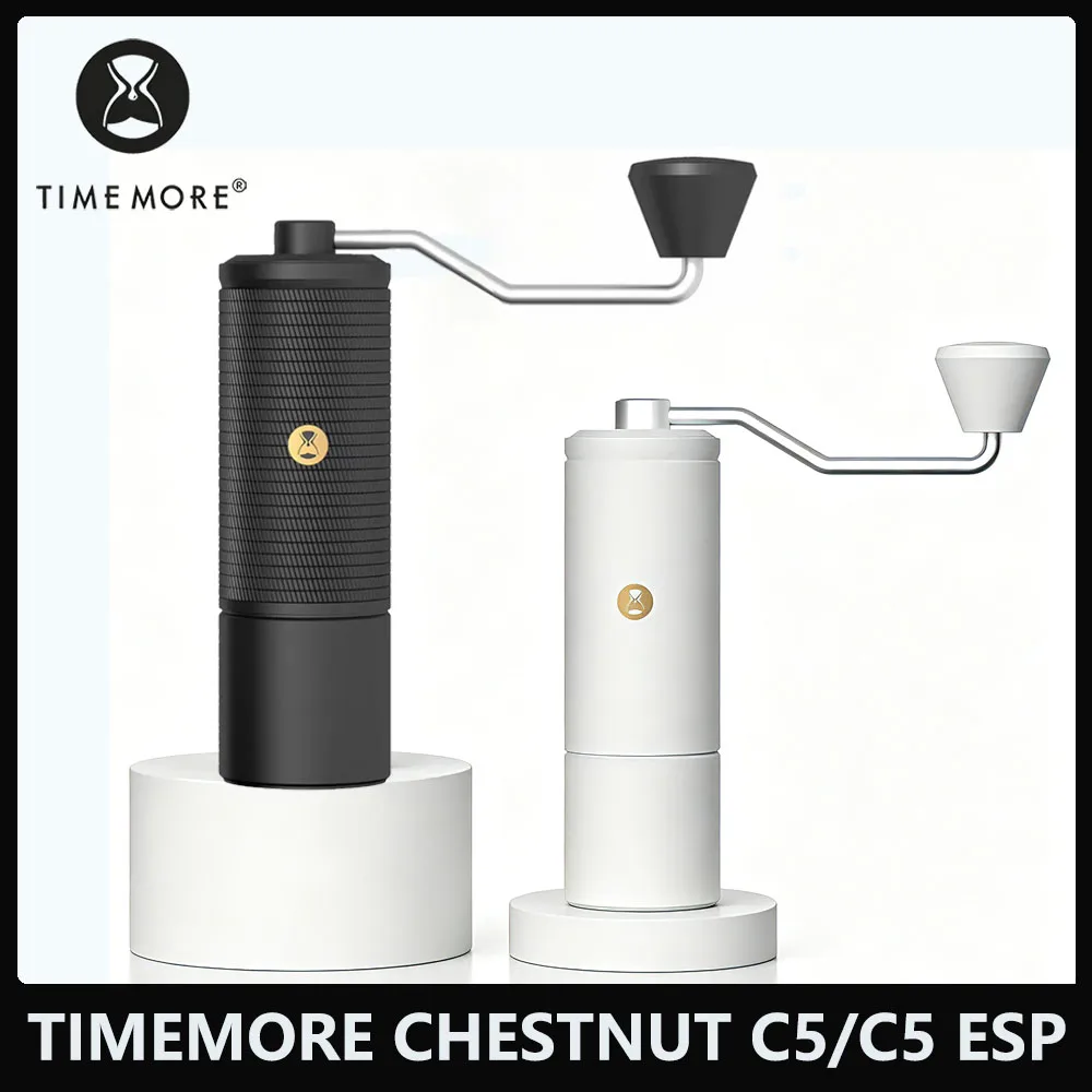 TIMEMORE Chestnut C5/C5 ESP Manual Coffee Grinder with  42mm S2C Burr Precision Adjustment 25g Capacity for Pour Over & Espresso