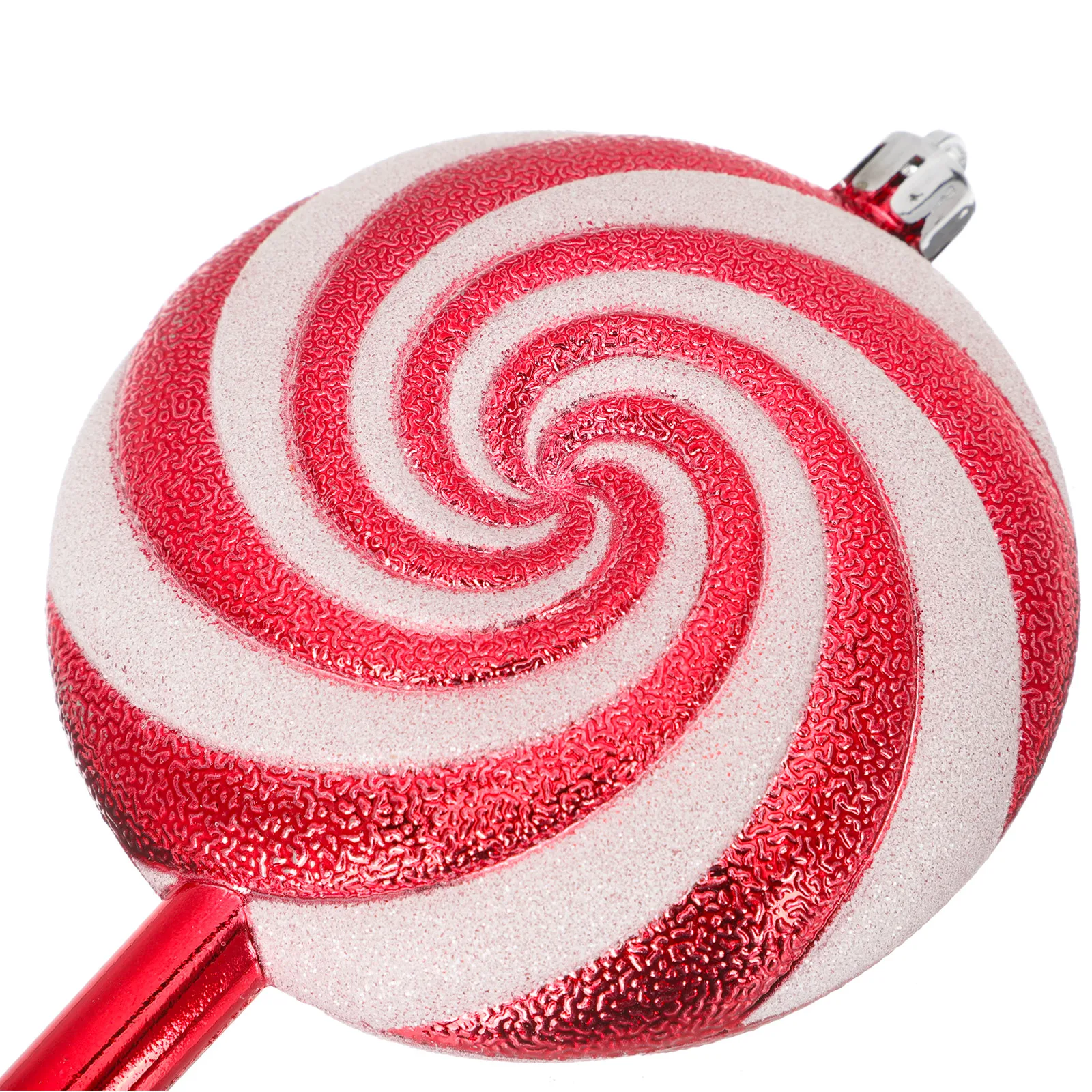 

4 Pcs Candy Cane Ornaments Plastic Christmas Tree Decorations Hanging Candy Pendant Xmas Party Crafts Gifts Home Decor