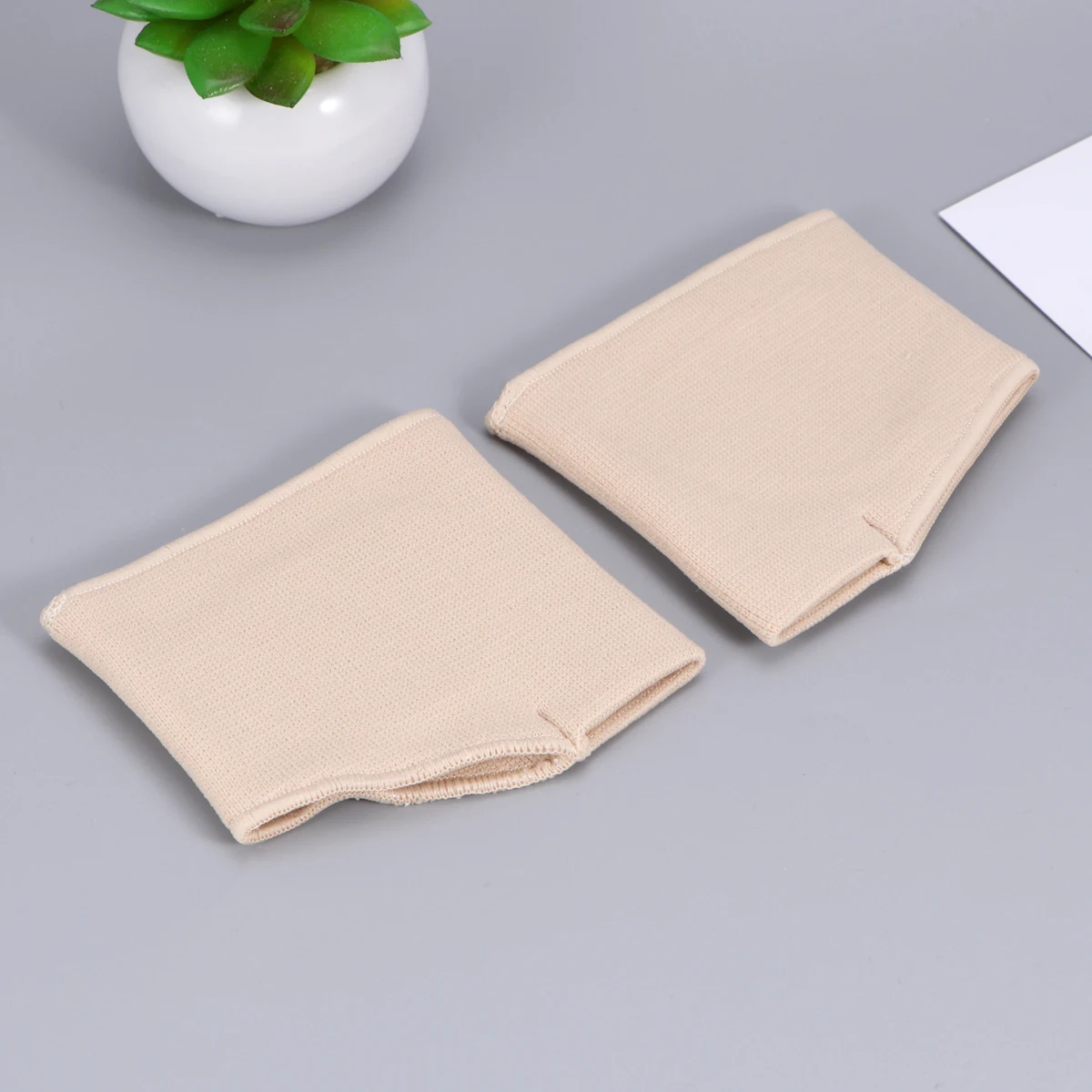 

Gel Forefoot Pads Skin Color Size S 7*8.5Cm Eu 33-38 Slim Reusable Cushion For Foot Pain Relief Washable Pad