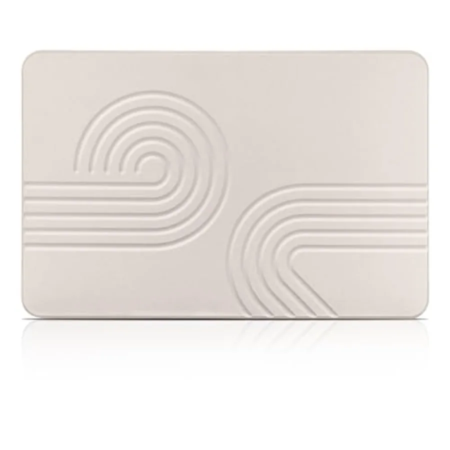 

Stone Bath Mat Diatomaceous Earth Shower Mat Non Slip Quick Dry Bath Stone Mat Super Absorbent Bathroom Floor Mat for Bathroom