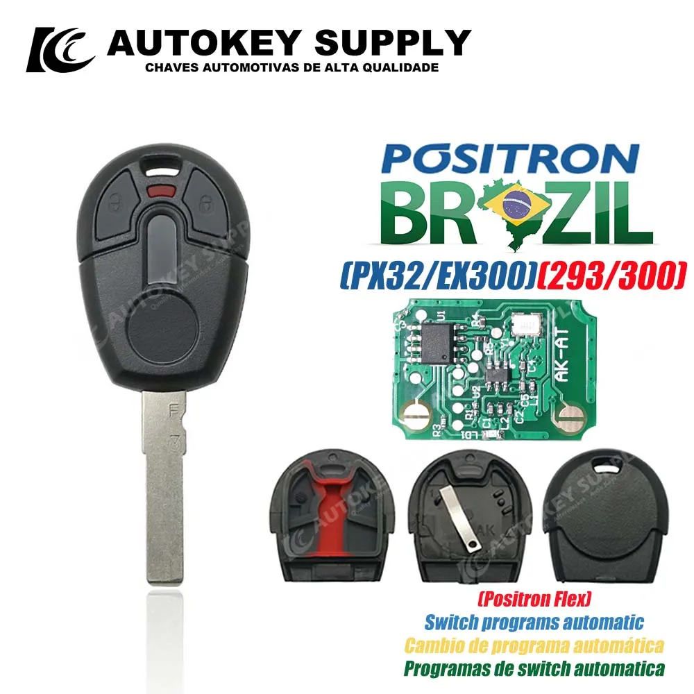 Autokeysupply AKBPCP167AT SIP22 البرازيل بوزيترون برنامج مزدوج (293/300) إنذار ضد السرقة التحكم التلقائي في برنامج التبديل