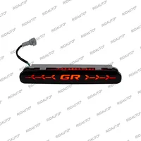 Tercera lámpara de freno luces de puerta trasera para Hilux Vigo 2008-2014 con GR LED puerta trasera luces de señal de parada de freno central de alto nivel
