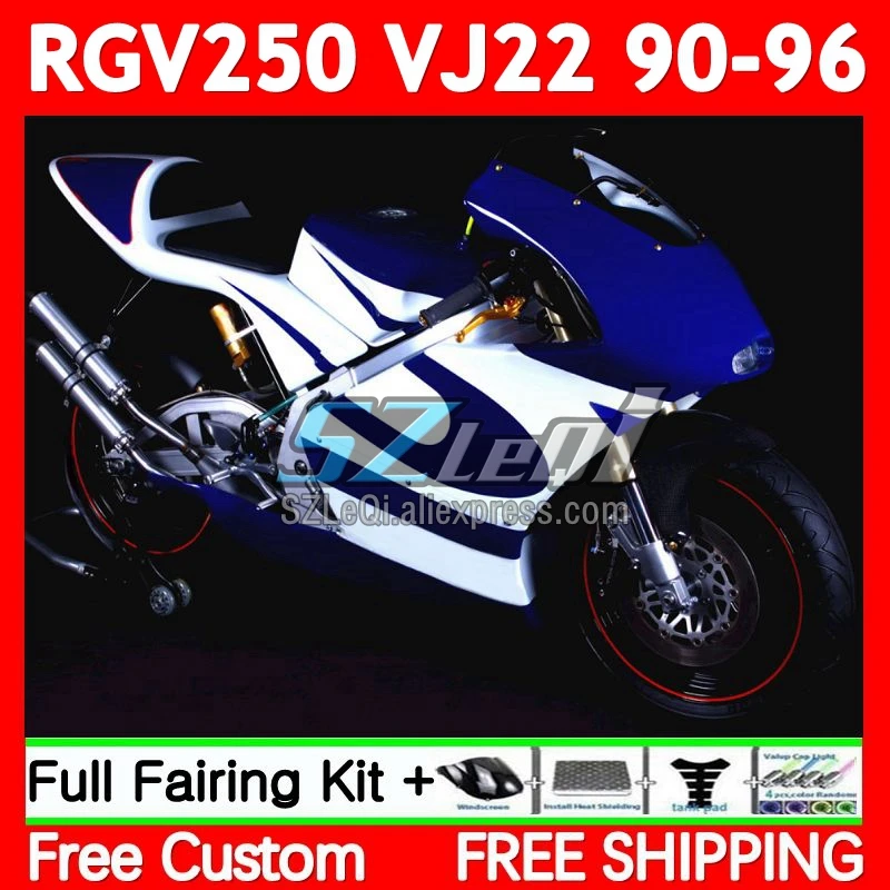 VJ22 For SUZUKI RGV250 SAPC RGV-250 90 91 92 93 94 95 96 67No.118 RGV 250 1990 1991 1992 1993 1994 1995 1996 Fairing