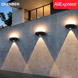 Home Wall Light LED Modern Decoration Garden Street Fense Lamp Outdoor Lighting Fixture Night Light Waterproof Led Wall Lamp