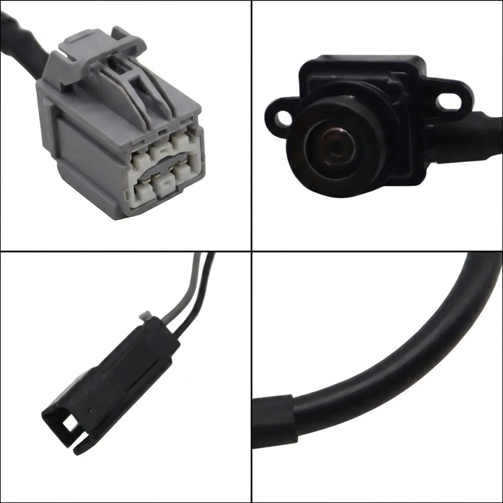 Rear Backup Camera for Chrysler For Journey 2011-2020 OEM Style Replacement ABS Material Black Finish and Play