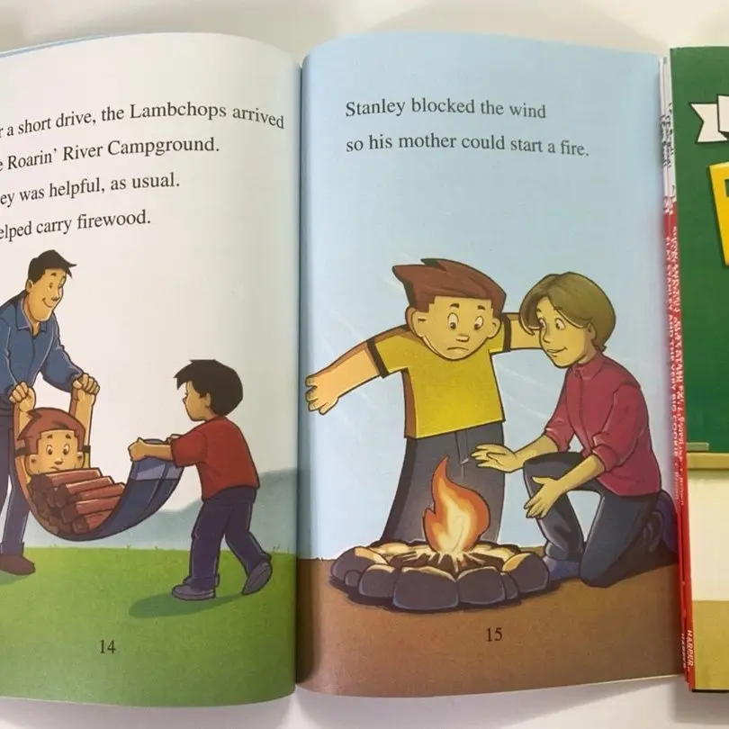 Audio Reading Edition Flat Stanley Character Series - 10 libros que puedo leer (versión original en inglés)