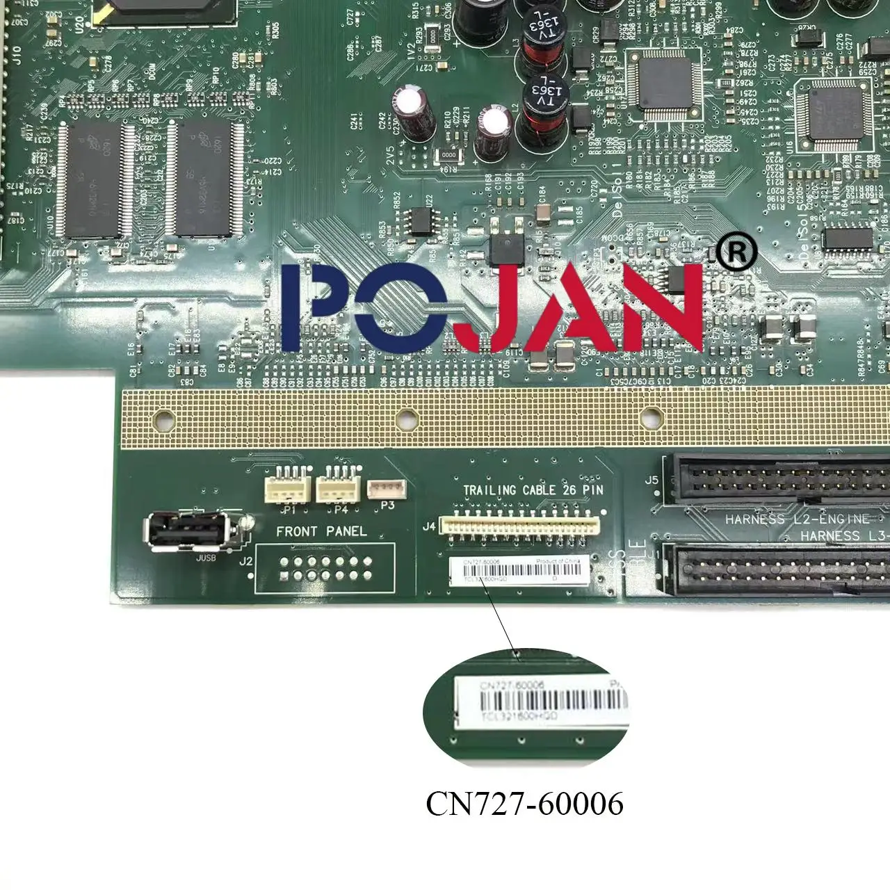 POJAN CR647-67011 CN727-60006 Main Logic Board Compatible with DesignJet T790 T795 T1300 T2300 PS Z5400 Printer Plotter Parts