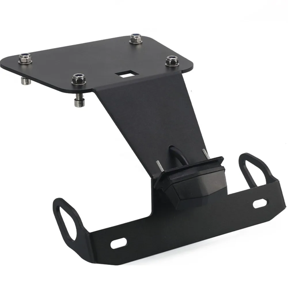 Motorcycle License Plate Holder Bracket Fender Eliminator Tail Tidy Accessories FOR YAMAHA YZF-R25 YZF-R3 MT-25 MT-03 2014-2024